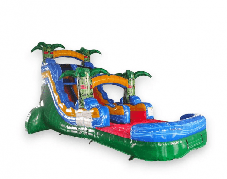 16' Reggae Rush Single Lane Water Slide