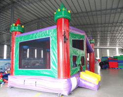 Euro Marble Bounce Houses wcanopy xtreme 2023031599 3 Euro Marble Canopy Bounce House