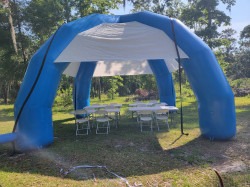 20250507 102346 1747406234 Blue / White Spider Tent